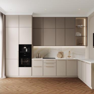 Интерьер кухни в современном стиле смотреть на Basicdecor