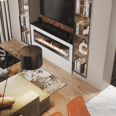 Интерьер гостиной  смотреть на Basicdecor