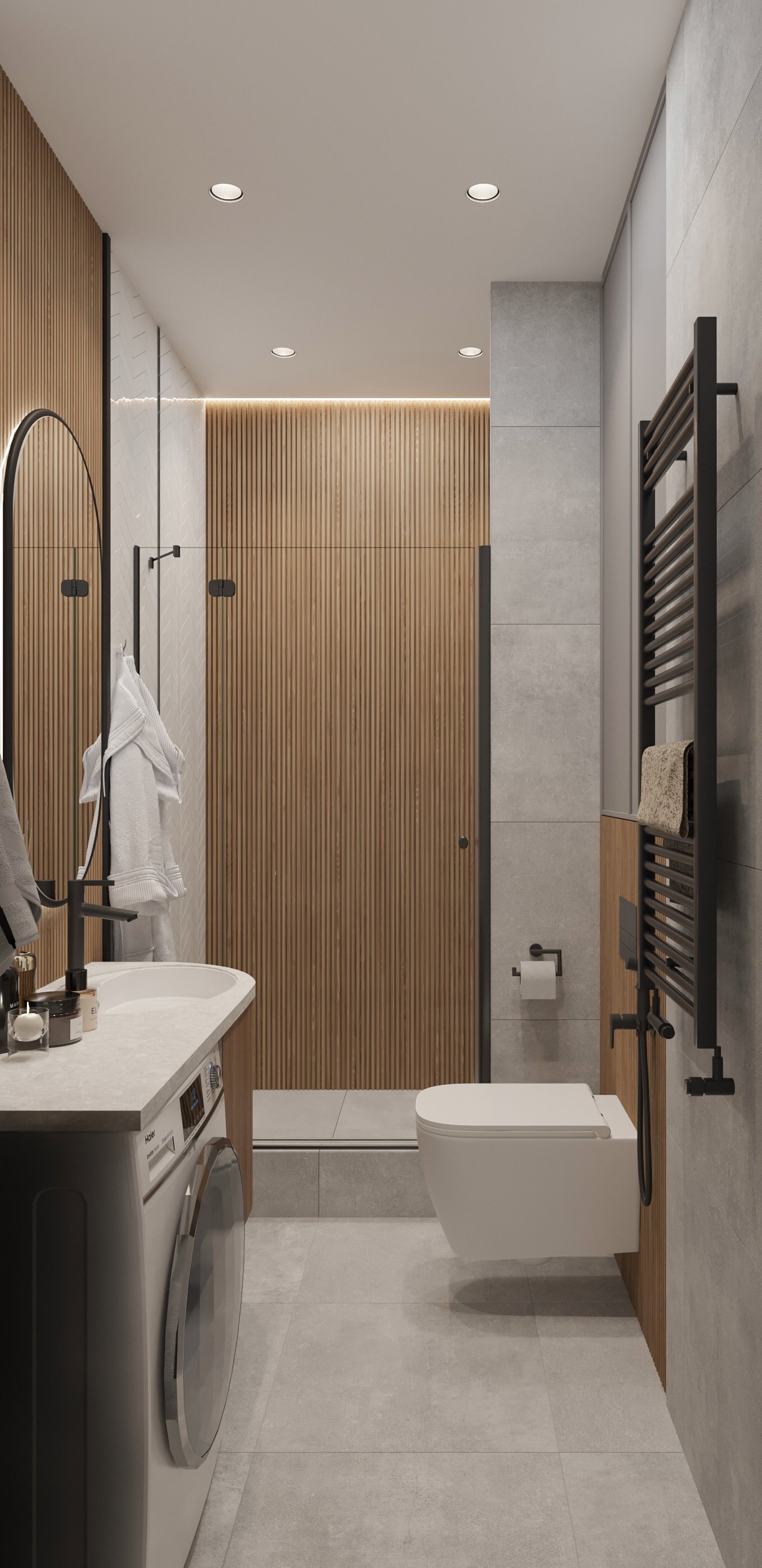 Интерьер ванной  смотреть на Basicdecor