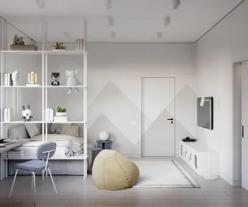 Интерьер детской  смотреть на Basicdecor