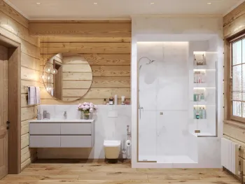 Интерьер ванной  смотреть на Basicdecor