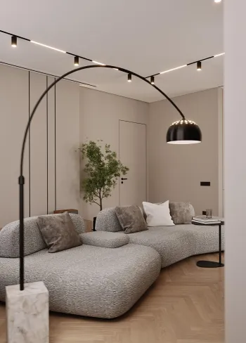 Интерьер гостиной  смотреть на Basicdecor