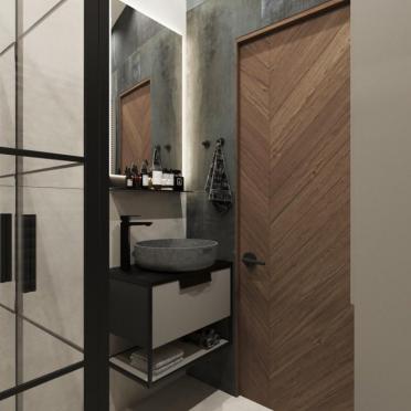 Интерьер ванной в современном стиле смотреть на Basicdecor