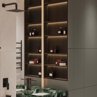 Интерьер ванной  смотреть на Basicdecor