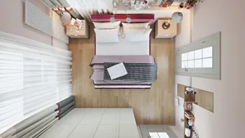 Интерьер спальни в современном стиле смотреть на Basicdecor