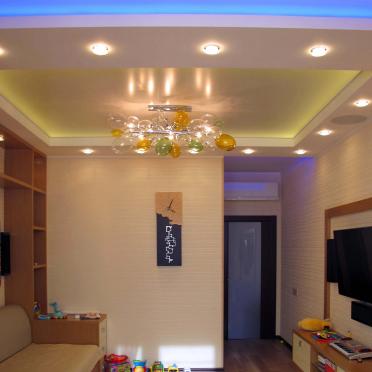 Интерьер c подсветкой  смотреть на Basicdecor