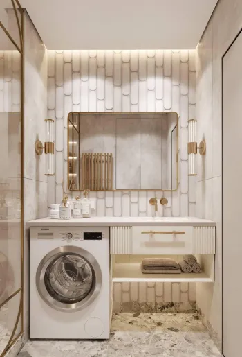 Интерьер ванной  смотреть на Basicdecor