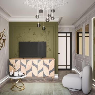 Интерьер гостиной  смотреть на Basicdecor
