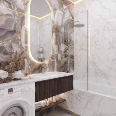 Интерьер ванной  смотреть на Basicdecor