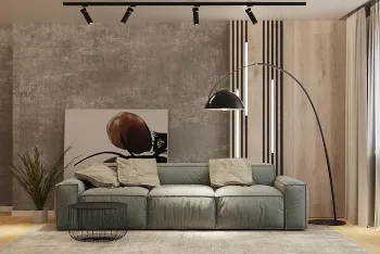 Интерьер гостиной  смотреть на Basicdecor