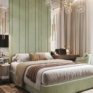 Интерьер спальни  смотреть на Basicdecor