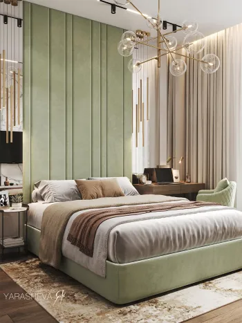 Интерьер спальни  смотреть на Basicdecor