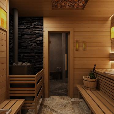 Интерьер cауной  смотреть на Basicdecor