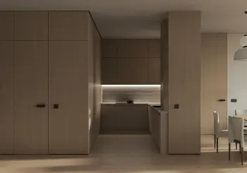 Интерьер с нишей с подсветкой и с подсветкой  смотреть на Basicdecor