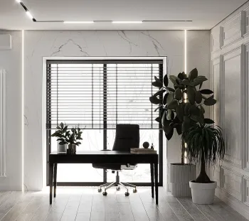 Интерьер кабинета  смотреть на Basicdecor