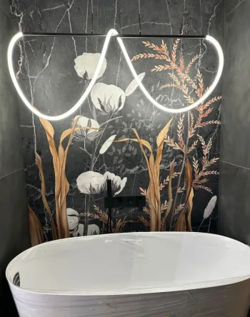 Интерьер ванной  смотреть на Basicdecor