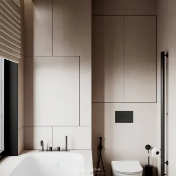 Интерьер ванной  смотреть на Basicdecor