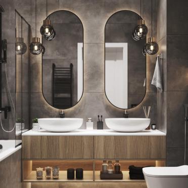 Интерьер ванной  смотреть на Basicdecor