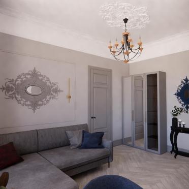Интерьер гостиной  смотреть на Basicdecor