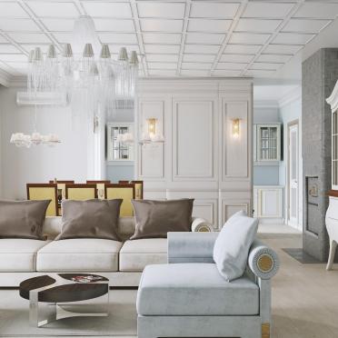 Интерьер гостиной  смотреть на Basicdecor