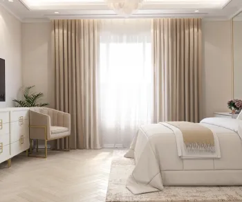 Интерьер спальни  смотреть на Basicdecor