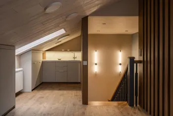 Интерьер детской с нишей с подсветкой и с подсветкой  смотреть на Basicdecor