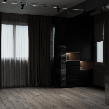 Интерьер гостиной c подсветкой в гоблинкоре смотреть на Basicdecor