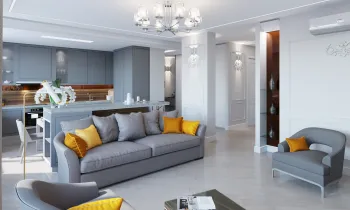 Интерьер гостиной  смотреть на Basicdecor