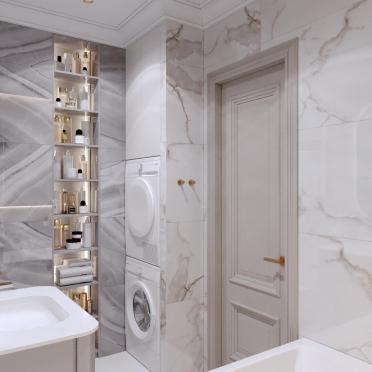Интерьер ванной  смотреть на Basicdecor