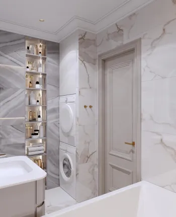 Интерьер ванной  смотреть на Basicdecor