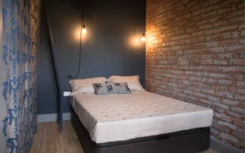 Интерьер спальни в стиле лофт смотреть на Basicdecor