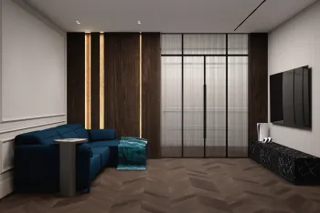 Интерьер гостиной  смотреть на Basicdecor