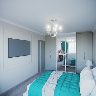Интерьер спальни  смотреть на Basicdecor