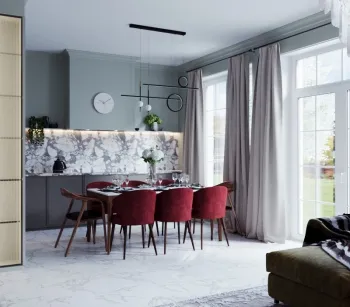 Интерьер гостиной  смотреть на Basicdecor