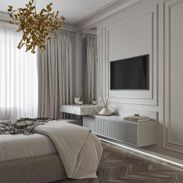 Интерьер спальни  смотреть на Basicdecor