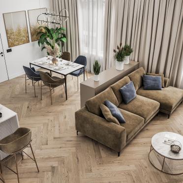 Интерьер гостиной  смотреть на Basicdecor