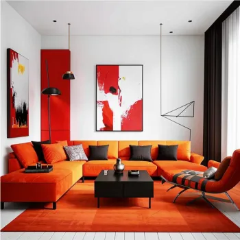 Интерьер гостиной в современном стиле смотреть на Basicdecor