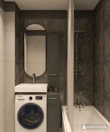 Интерьер ванной  смотреть на Basicdecor