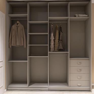 Интерьер с гардеробной и кладовкой  смотреть на Basicdecor