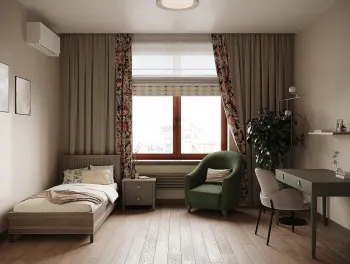 Интерьер спальни  смотреть на Basicdecor