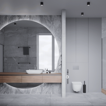 Интерьер ванной  смотреть на Basicdecor