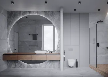 Интерьер ванной  смотреть на Basicdecor