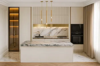 Интерьер кухни  смотреть на Basicdecor