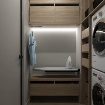 Интерьер с постирочной  смотреть на Basicdecor