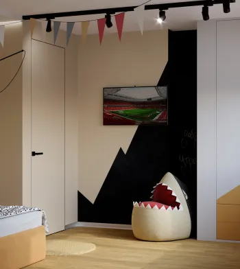 Интерьер детской в современном стиле смотреть на Basicdecor