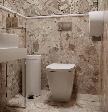 Интерьер ванной  смотреть на Basicdecor