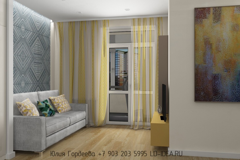 Интерьер гостиной в современном стиле смотреть на Basicdecor