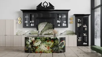 Интерьер кухни  смотреть на Basicdecor