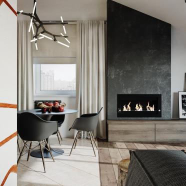 Интерьер гостиной  смотреть на Basicdecor