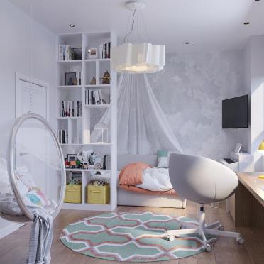 Интерьер детской  смотреть на Basicdecor